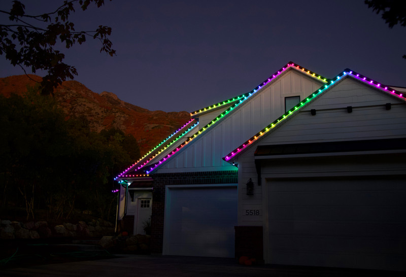 Infinity Lighting rainbow roofline